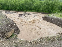 Sel suları Qubada yol infrastrukturuna ciddi ziyan vurub - VİDEO