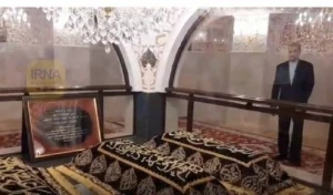 İranın XİN rəhbəri Bibi Heybətdə