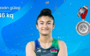 Güləşçimiz Avropada tarixi medal qazandı