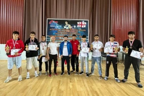 Boksçularımız Gürcüstanda 7 medal qazandı