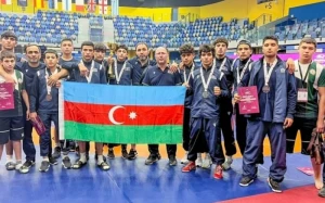 Azərbaycanın sərbəst güləşçiləri Avropa çempionatında yeni rekorda imza atdı