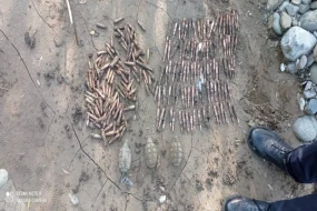 Daşkəsəndə silah-sursat AŞKARLANDI