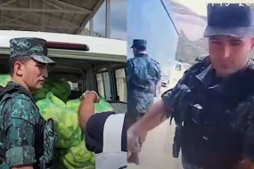 Erməni Beynəlxalq Qırmızı Xaç Komitəsinin maşınında Laçın SBM-dan görün nə keçirmək istədi - VİDEO