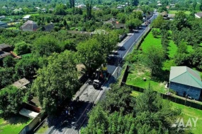 Zaqatalada 22 kilometrlik yolun yenidən qurulması yekunlaşır - FOTO/VİDEO