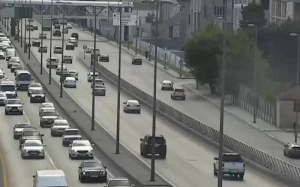 Bakıda bu yollarda tıxac var - SİYAHI