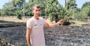 Masallıda yanğın törətməkdə şübhəli bilinən şəxs müəyyən edilib - VİDEO