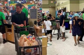 Messi Mayamidə supermarketdə görüntüləndi - FOTO