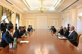 İlham Əliyev Özbəkistanın baş nazirini qəbul etdi