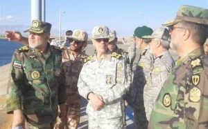 İranın Baş Qərargah rəisi Azərbaycanla sərhəddə - FOTO