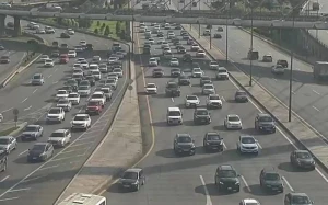 Bakıda bu yollarda tıxac var - SİYAHI