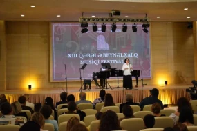 XIII Qəbələ Beynəlxalq Musiqi Festivalında kamera musiqisi axşamı təşkil olunub