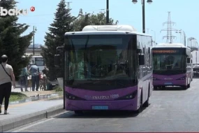 Avtobusların həll edilməyən problemi - VİDEO