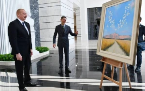 Prezident açılışda iştirak etdi - FOTOLAR