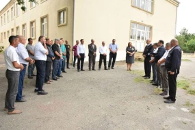 Qımılqışlaq kəndinin abonent olmaq istəyən sakinləri “Açıq mikrofon”da - FOTOLAR