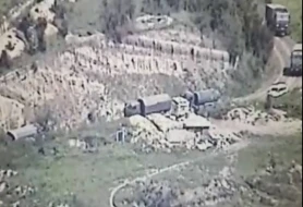 Ermənilər Qarabağa silah daşıyır - VİDEO