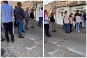 \"Laçın\" sərhəd-buraxılış məntəqəsindən yeni görüntülər - VİDEO