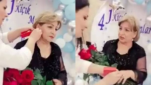 Qızıl üzük və sırğa verilən müəllimlə bağlı rəsmi AÇIQLAMA