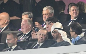 Ərdoğan Çempionlar Liqasının finalında - FOTO