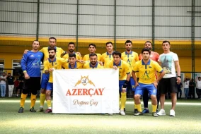 Doğma çay “Azerçay”ın dəstəklədiyi “Azərsun” komandası mini futbol turnirinin qalibi oldu - FOTOLAR