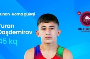 Güləşçimiz Avropa çempionu oldu