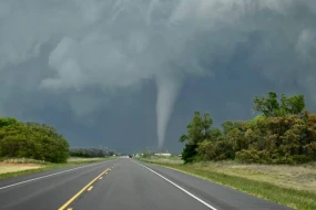 ABŞ-də tornado baş verdi - VİDEO