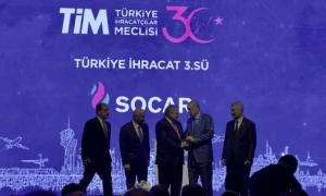 Ərdoğan Süleyman Qasımova mükafat təqdim etdi - FOTO