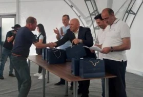 Laçına qayıdan ailələrə evlərinin açarları verildi