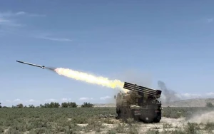 Raket və artilleriya bölmələrində atəş tapşırıqları icra olundu - VİDEO