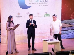 Beynəlxalq Muğam Müsabiqəsinin birinci turunun ilk mərhələsi başlayıb - FOTOLAR