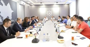 ANAMA-da media nümayəndələri ilə dəyirmi masa keçirildi - FOTOLAR