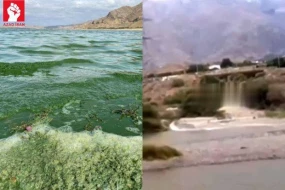 Ermənilərin Araz çayını çirkləndirdiklərini sübut edən görüntülər - VİDEO