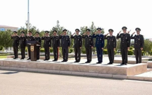 Hərbçilər təltif edildi