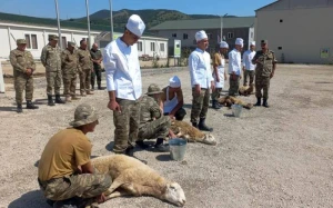Azərbaycan Ordusunda Qurban bayramı münasibətilə tədbirlər keçirildi