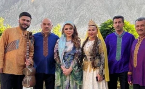 Nəzakət Teymurova İraqda - FOTO