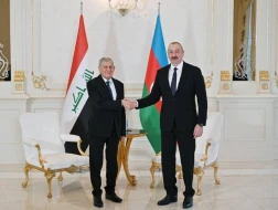 İlham Əliyev İraqlı həmkarı ilə GÖRÜŞDÜ - YENİLƏNİB (FOTO)