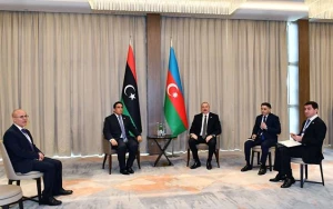 Prezident görüşlər keçirdi - FOTOLAR