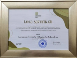 AHİK Təhsilin İnkişafı Fonduna 10 000 manat ianə etdi