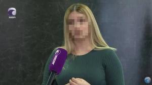 Bakıda xanım sərnişin sifariş etdiyi taksidən qovuldu - VİDEO