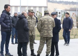 Şəhidimizlə vida mərasimi keçirilir - FOTOLAR