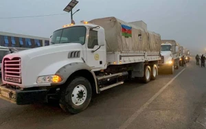 FHN-in nəqliyyat vasitələrinin bir hissəsi Bakıya qayıdır - VİDEO