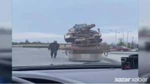 Bu sürücü adam öldürmək üçün yola çıxıb? - VİDEO