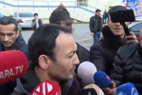 Bugünkü atışmada  güllələnən şəxsin qardaşı danışdı - VİDEO