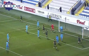 “Qarabağ” bu qollarla “Səbail”i darmadağın etdi - VİDEO