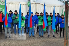 Laçın yolunda etiraz aksiyası 91 gündür davam edir