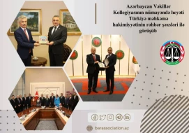 Anar Bağırovun başçılıq etdiyi nümayəndə heyəti Türkiyədə rəsmi səfərdədir - FOTOLAR