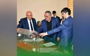 Talış kəndinə köçəcək sakinlərlə püşkatma keçirilib - FOTO