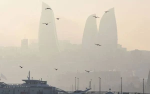 Bakıda havada tozun miqdarı normadan çoxdur