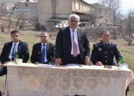 Əhəd Abıyev Xoşbulaq kəndində səyyar qəbul keçirdi - FOTOLAR