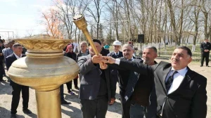 \"Açıq mikrofon\" aksiyasından sonra qazlaşan növbəti kənd - FOTOLAR