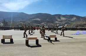 Hərbi hissələrin döyüşə hazırolma vəziyyəti yoxlanılıb - FOTO